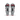 Rear view of Van Deer ski boot showing black adjustment track dials and heel specs