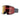 Front view of unisex SALOMON SENTRY PRO ski goggles featuring dark gray frame and gradient lens