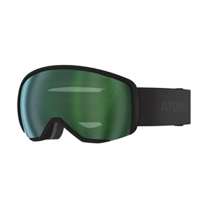 Atomic Revent JR S Flash ski goggle black frame green blue gradient lens