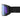 Close-up of matte black SALOMON SENTRY PRO frame and ribbed elastic strap detail
