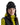 Black Arcteryx Mallow Toque medium close-up with animal logo tag