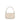Barts Djupa cream faux fur shoulder bag with curved handle