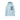 Light blue Mammut Stoney HS Thermo hooded ski jacket for women with grey chest panel